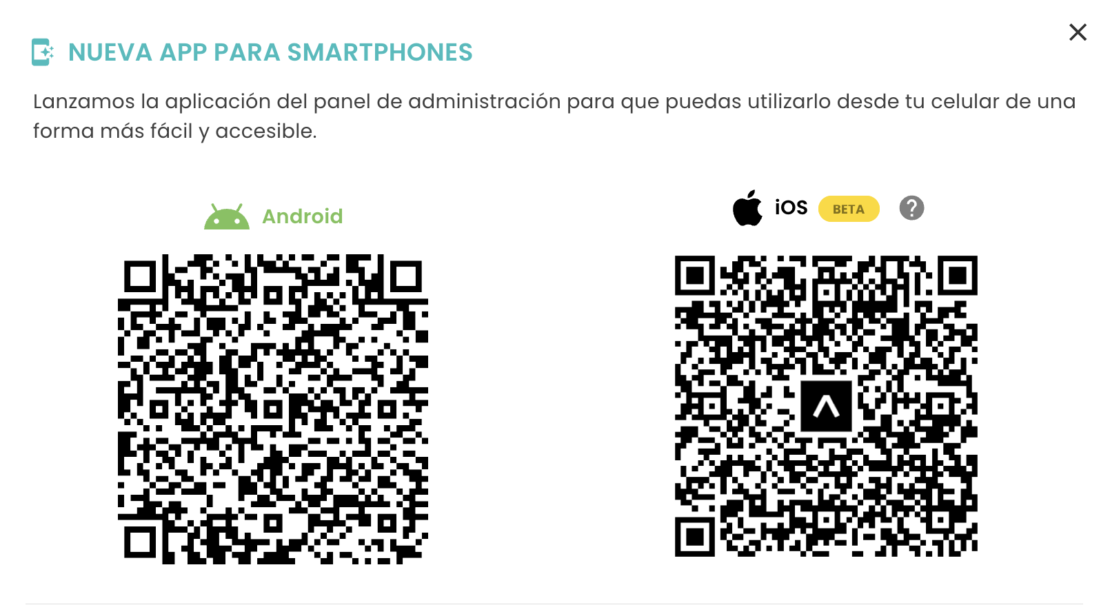 Popup QRs